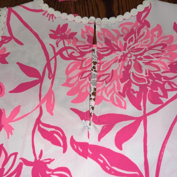Lilly Pulitzer Nala Soft Shift Dress sizes 10 and 14 Resort White Caliente NWT - Picture 11 of 16